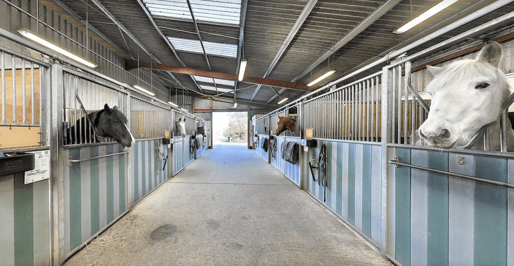 A photo of the stables at Suffolk Rural