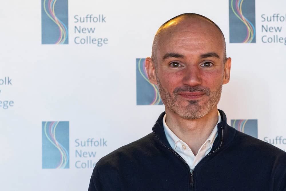 Photo of Suffolk New College Governor Andy Stevenson