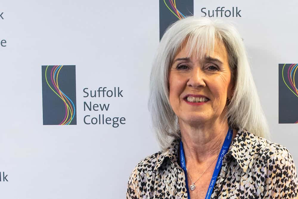 Photo of Suffolk New College Governor Anne Gordon