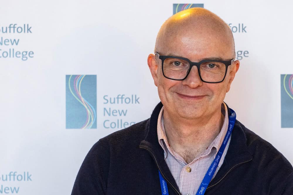 Photo of Suffolk New College Governor Graham Mead