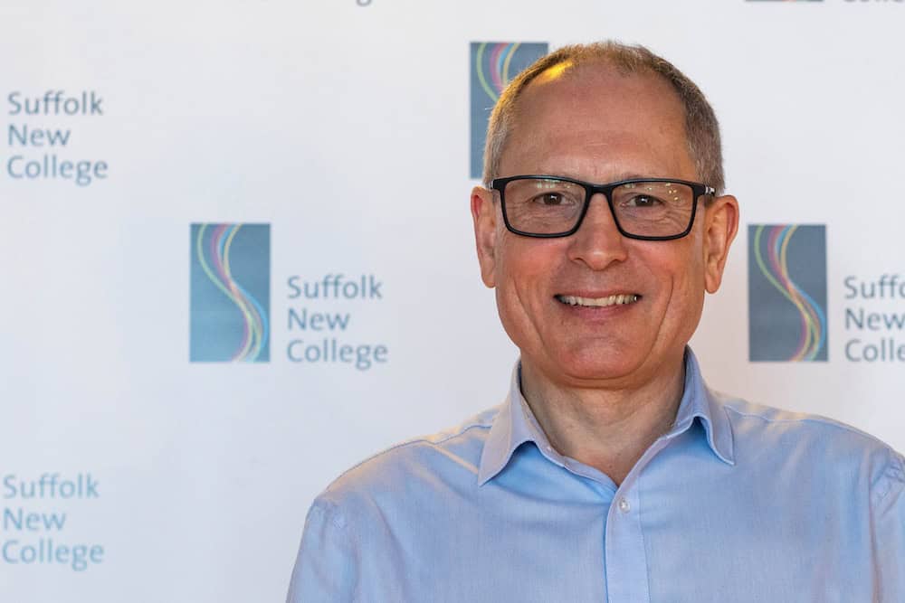 Photo of Suffolk New College Governor Jonathan Legh Smith