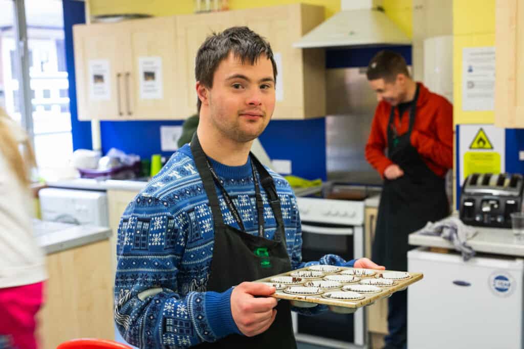 Learner In A Cooking Session