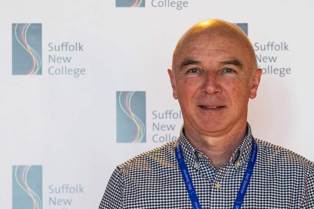 Photo of Suffolk New College Governor Simon Wingrove