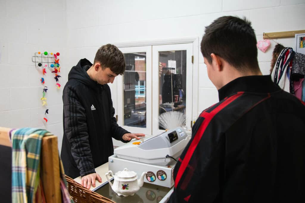Learners Working In The Shop