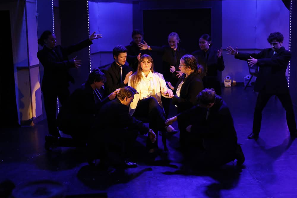 Gemma Wall playing Violet