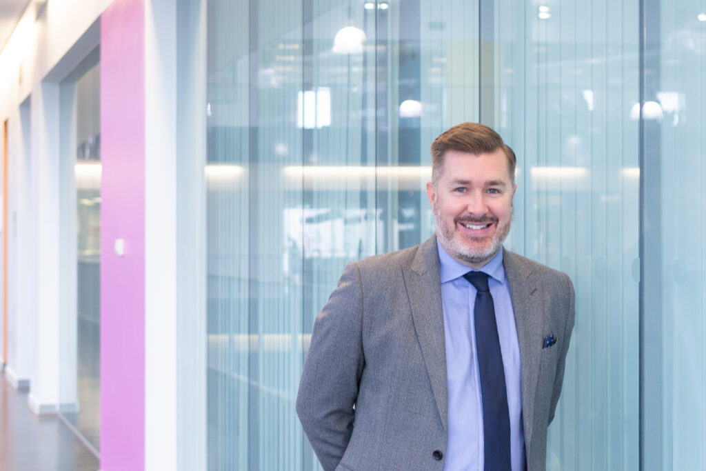 Suffolk New College Principal, Alan Pease