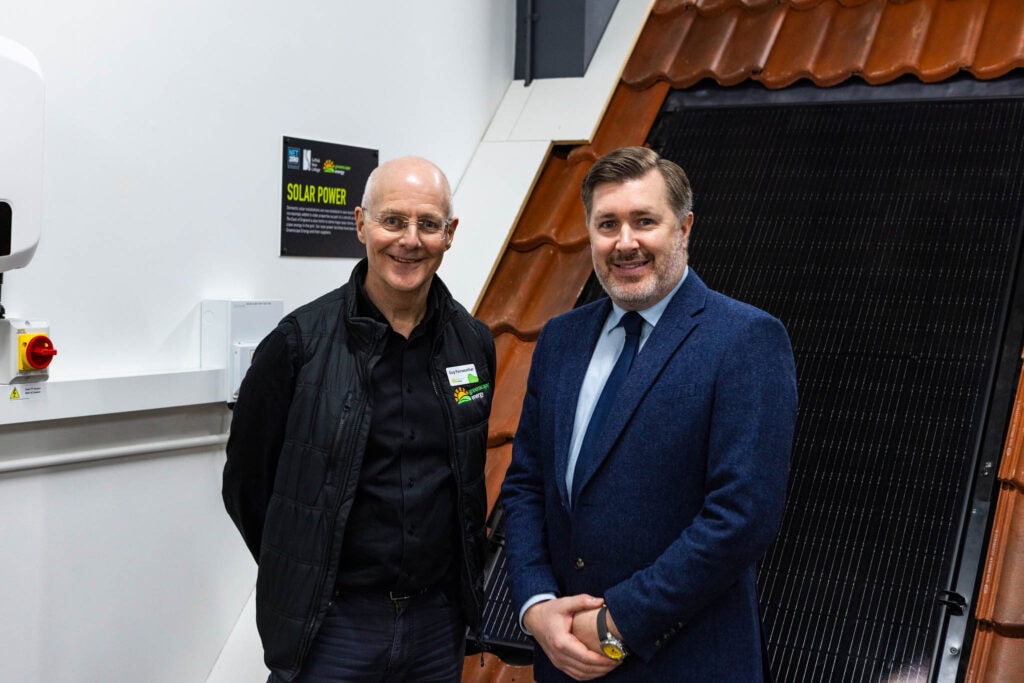 Alan Pease and Guy Fairweather from Greenscape energy